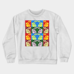 Dutch Bunny Rabbit POP Art 2 Crewneck Sweatshirt